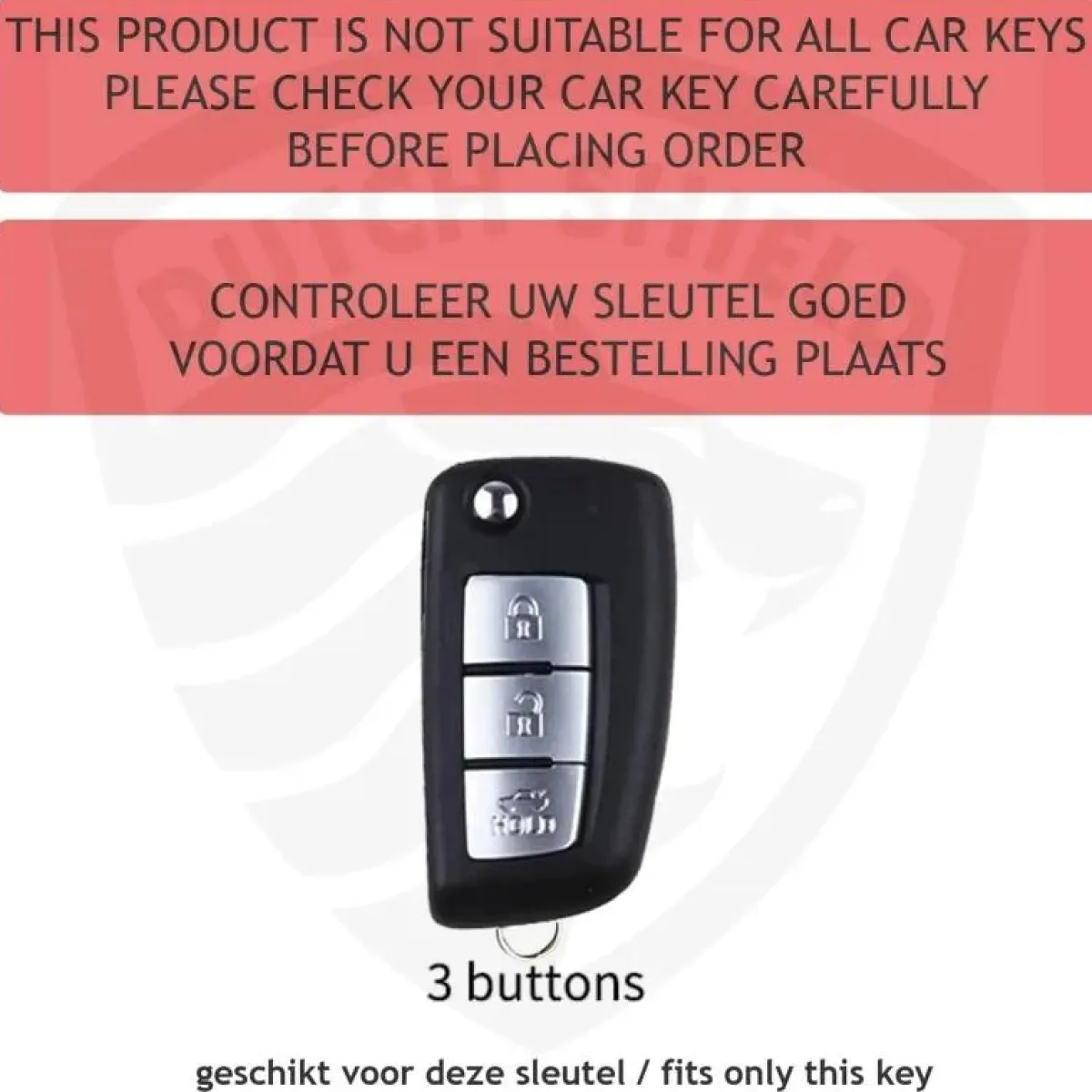 Online TPU Sleutelhoesje voor Nissan goud B3B Autosleutelhoesjes