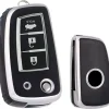 Outlet TPU Sleutelhoesje voor Nissan zwart B3B Autosleutelhoesjes