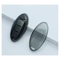 Online TPU Sleutelhoesje voor Nissan clear 564 Autosleutelhoesjes