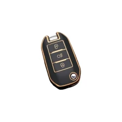 Outlet TPU Sleutelhoesje voor Opel goud A3B Autosleutelhoesjes