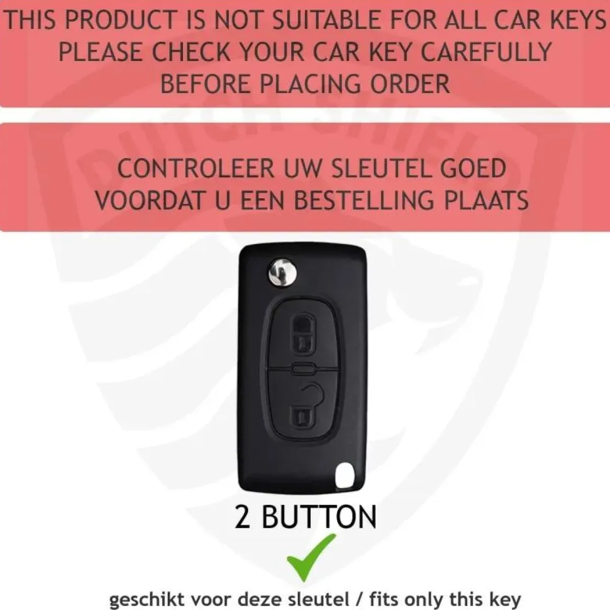 Discount TPU Sleutelhoesje voor Peugeot zwart D2 Autosleutelhoesjes