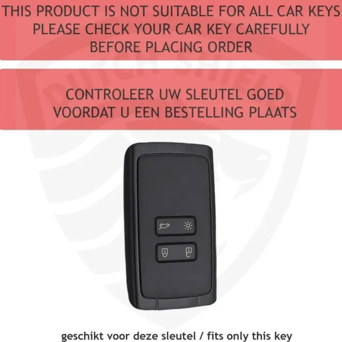 Sale TPU Sleutelhoesje voor Renault roze A4 Autosleutelhoesjes