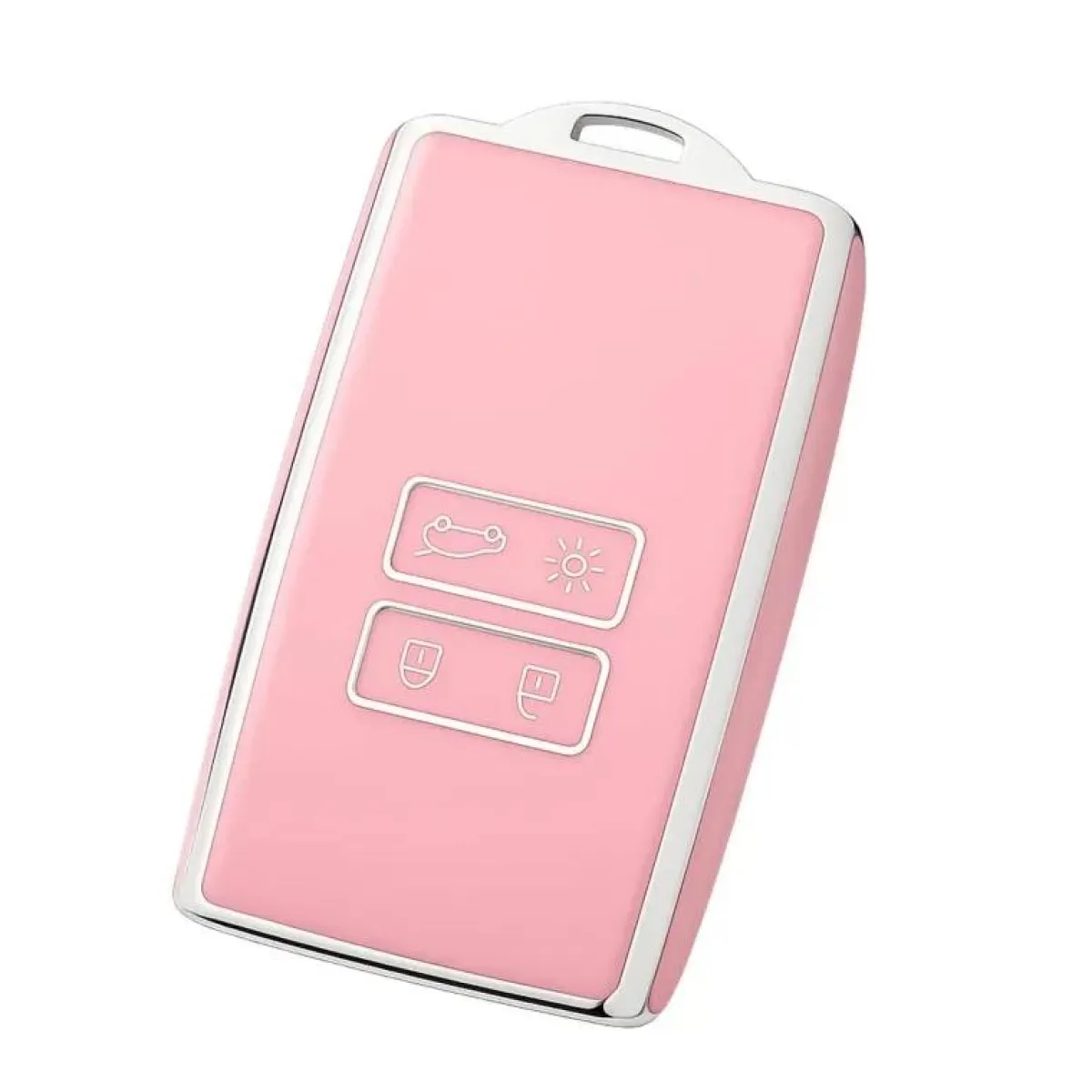 Sale TPU Sleutelhoesje voor Renault roze A4 Autosleutelhoesjes