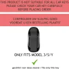Outlet TPU Sleutelhoesje voor Tesla Model 3-Y-S zwart Autosleutelhoesjes