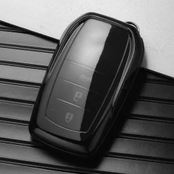 Discount TPU Sleutelhoesje voor Toyota clear 220 Autosleutelhoesjes