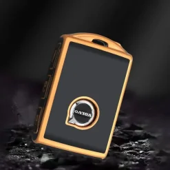 Best TPU Sleutelhoesje voor Volvo goud Autosleutelhoesjes