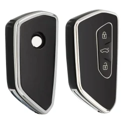 Clearance TPU Sleutelhoesje VW - Skoda - Seat Cupra zwart G3 Autosleutelhoesjes