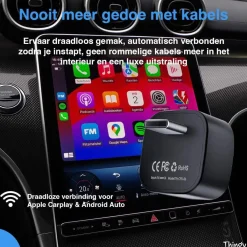 Clearance Ultra Mini USB-C 2-in-1 CarPlay Dongle Draadloze Ontvangers