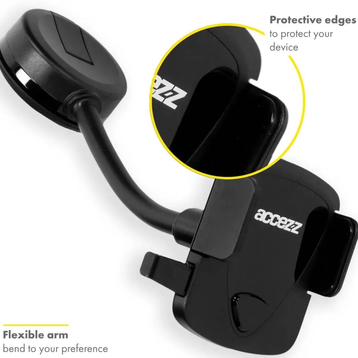 Best Universele Telefoonhouder Auto - Zwart Telefoon & Tablethouders