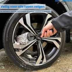 Sale Velgenborstel + Banden Borstel - Slijtvaste Haren Auto Wassen