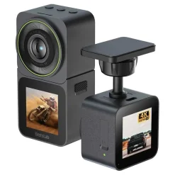 Discount V9H 4K Wifi Dual screen battery dashcam Dashcams
