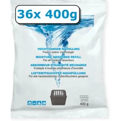 Online Vochtvanger navulling - 36x - 400 gram - neutraal Interieurverzorging