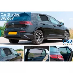 Outlet Volkswagen Golf VIII 5 deurs 2020 - Zonneschermen achterportieren Autozonneschermen
