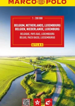 Clearance wegenatlas Benelux Atlassen|Wegenkaarten & Atlassen