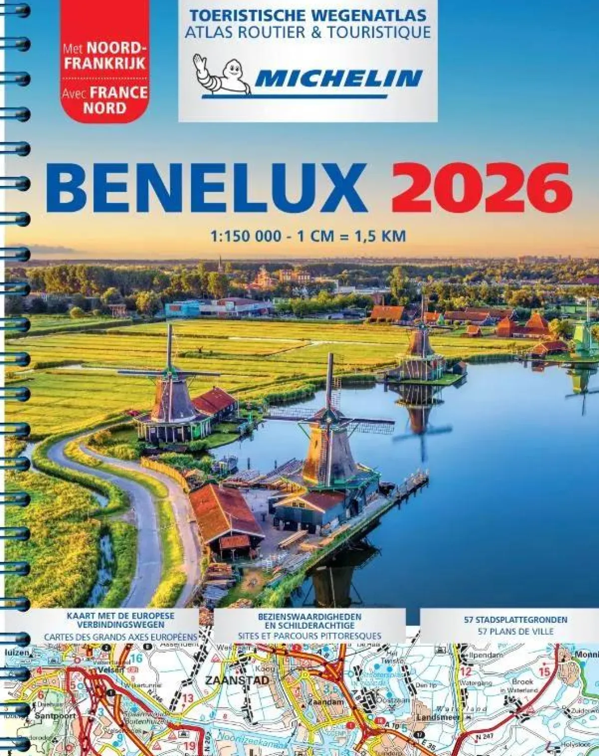 Online wegenatlas Benelux 2026 Atlassen|Wegenkaarten & Atlassen