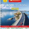 Sale wegenatlas Europa 2026 Atlassen|Wegenkaarten & Atlassen
