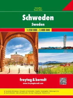 New wegenatlas Zweden Atlassen|Wegenkaarten & Atlassen