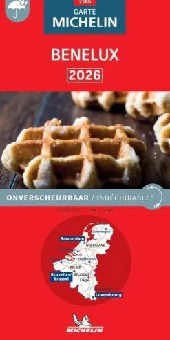Discount wegenkaart 795 Benelux 2026 Wegenkaarten & Atlassen|Wegenkaarten