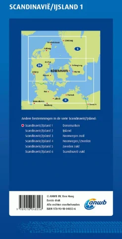 Clearance Wegenkaart Denemarken Wegenkaarten & Atlassen|Wegenkaarten