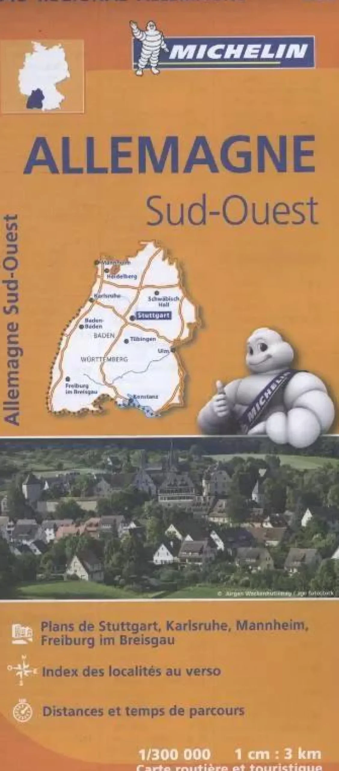 Outlet Wegenkaart Duitsland – zuid west – 545 – Wegenkaarten & Atlassen|Wegenkaarten
