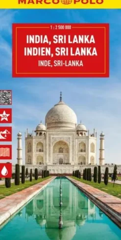 Discount wegenkaart India, Sri Lanka, Nepal, Bangladesh Wegenkaarten & Atlassen|Wegenkaarten