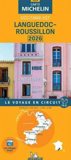 Best wegenkaart 526 Languedoc-Roussillon 2026 Wegenkaarten & Atlassen|Wegenkaarten
