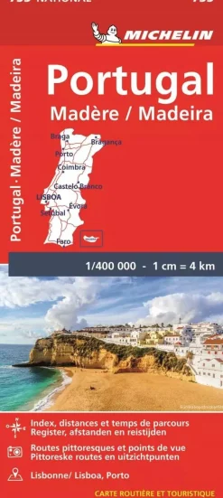 Best Wegenkaart 733 Portugal-Madeira Wegenkaarten & Atlassen|Wegenkaarten