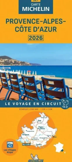 Sale wegenkaart 527 Provence Cote-d'Azur 2026 Wegenkaarten & Atlassen|Wegenkaarten