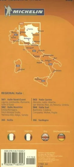 Clearance wegenkaart Regional 562 Italië noord-oost Wegenkaarten & Atlassen|Wegenkaarten