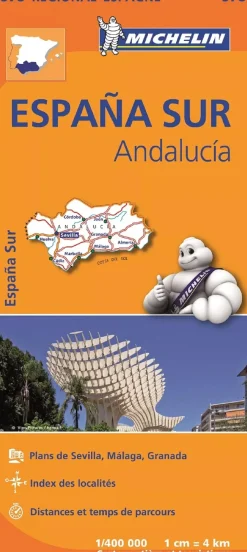 Outlet wegenkaart Regional 578 Spanje zuid Wegenkaarten & Atlassen|Wegenkaarten