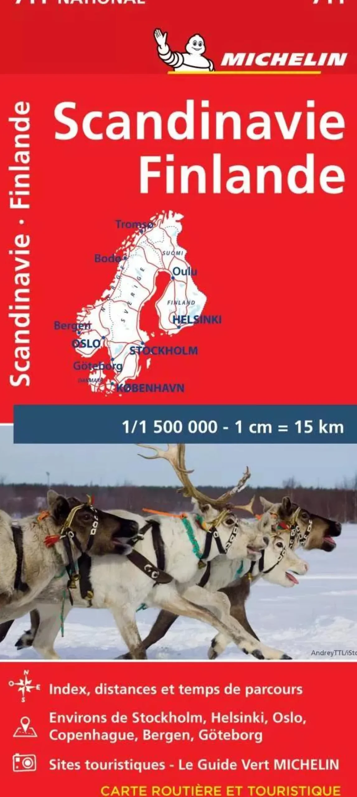 Online wegenkaart 711 Scandinavië & Finland Wegenkaarten & Atlassen|Wegenkaarten