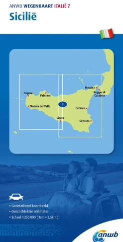 Best Wegenkaart Sicilië Wegenkaarten & Atlassen|Wegenkaarten