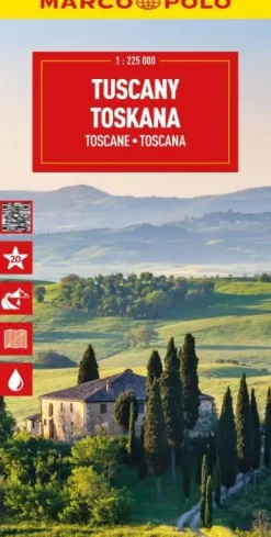 Online wegenkaart Toscane Wegenkaarten & Atlassen|Wegenkaarten