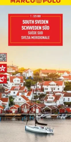Sale wegenkaart Zweden zuid Wegenkaarten & Atlassen|Wegenkaarten
