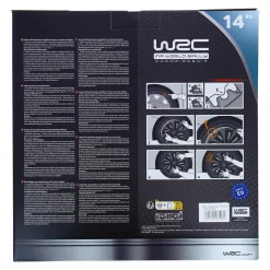 Clearance Wieldoppen - 14 inch - carbon look - 4 stuks Autobanden & Accessoires