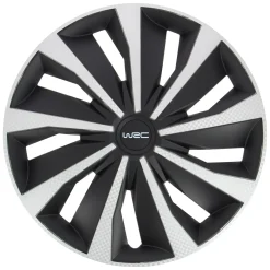 Clearance Wieldoppen - 14 inch - carbon look - 4 stuks Autobanden & Accessoires