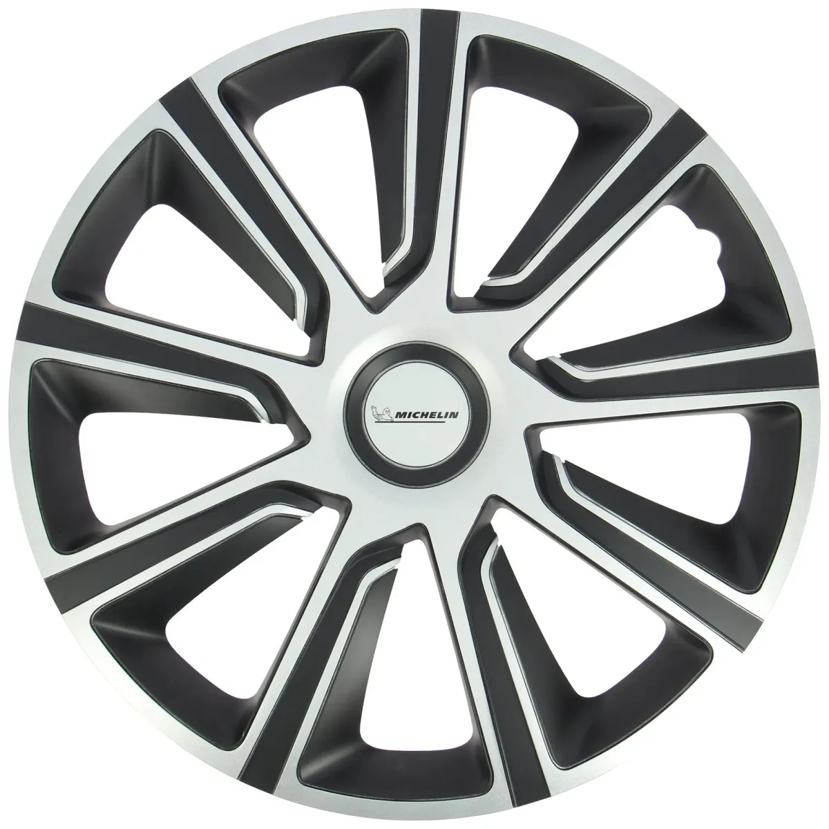 Online Wieldoppen - 15 inch - zilver/zwart - 4 stuks Autobanden & Accessoires