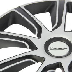 Online Wieldoppen - 15 inch - zilver/zwart - 4 stuks Autobanden & Accessoires