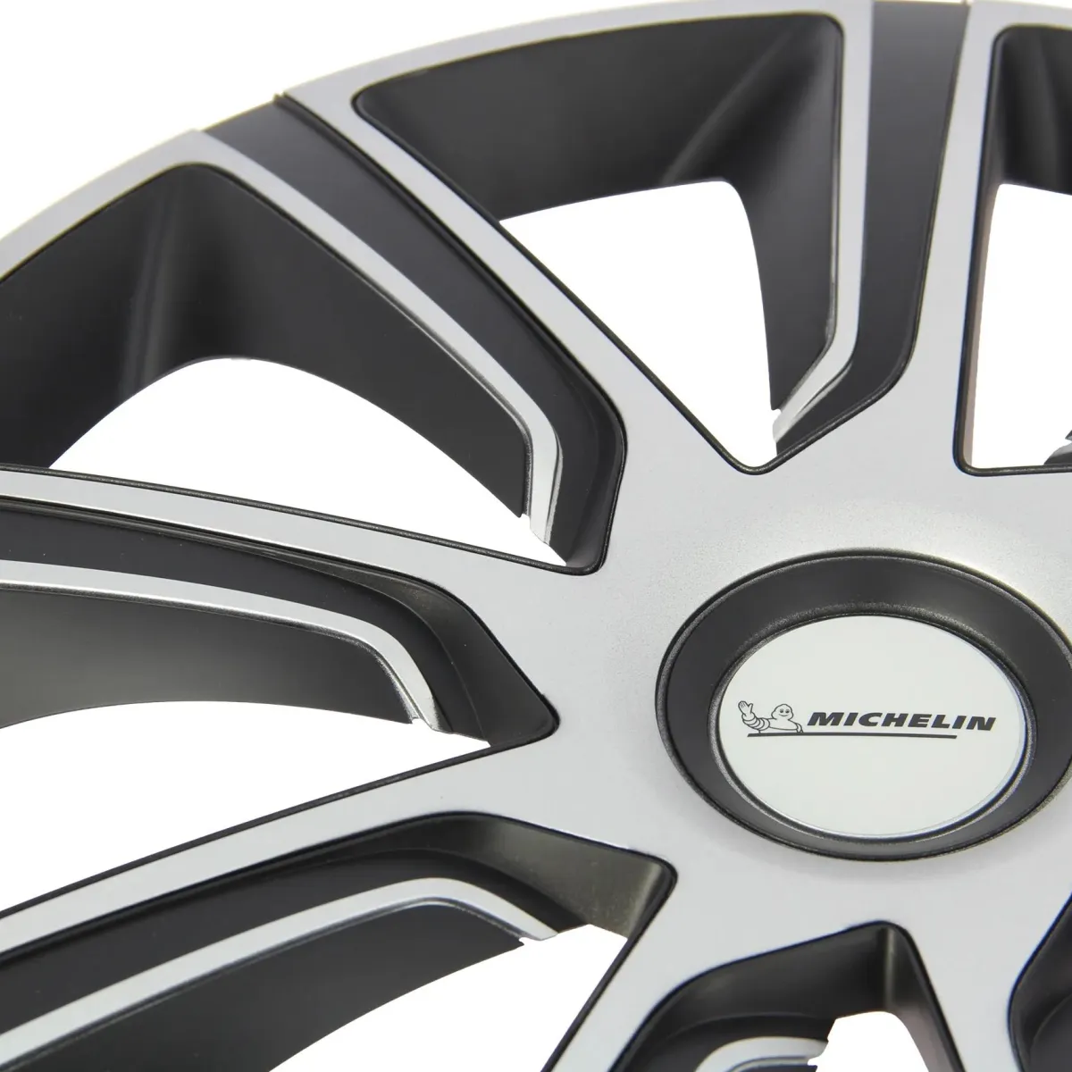 Online Wieldoppen - 15 inch - zilver/zwart - 4 stuks Autobanden & Accessoires