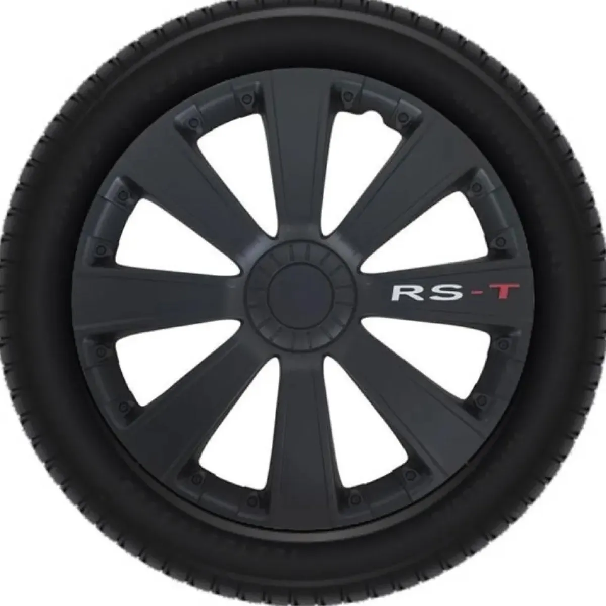 Outlet Wieldoppen set - 13 inch - RS-T Zwart Autobanden & Accessoires