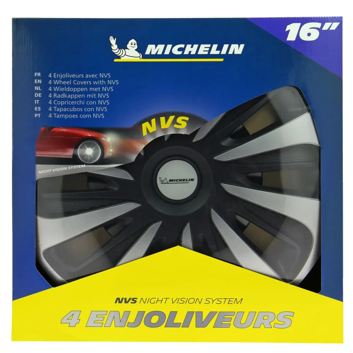 Clearance Wieldoppen 16" 4 stuks Autobanden & Accessoires