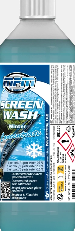 Clearance Winter ruitenwisservloeistof 500ml Oliën & Vloeistoffen