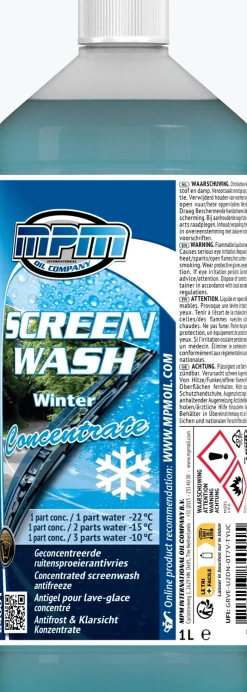 Sale Winter ruitenwisservloeistof 1 liter Oliën & Vloeistoffen