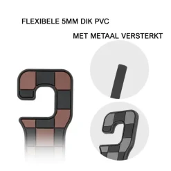 New 2x Auto Hoofdsteun Haak Duo Organizers