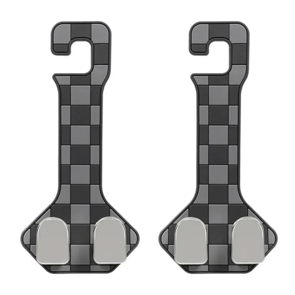 New 2x Auto Hoofdsteun Haak Duo Organizers
