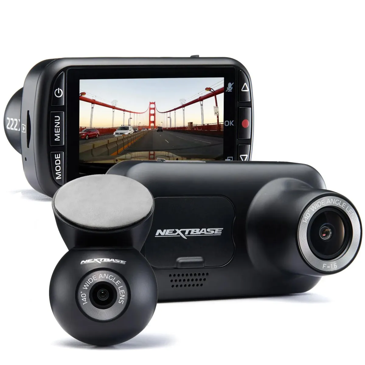 Outlet 222XRWZ 2CH Dual Full HD dashcam Dashcams