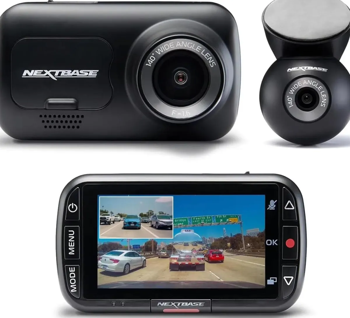 Outlet 222XRWZ 2CH Dual Full HD dashcam Dashcams