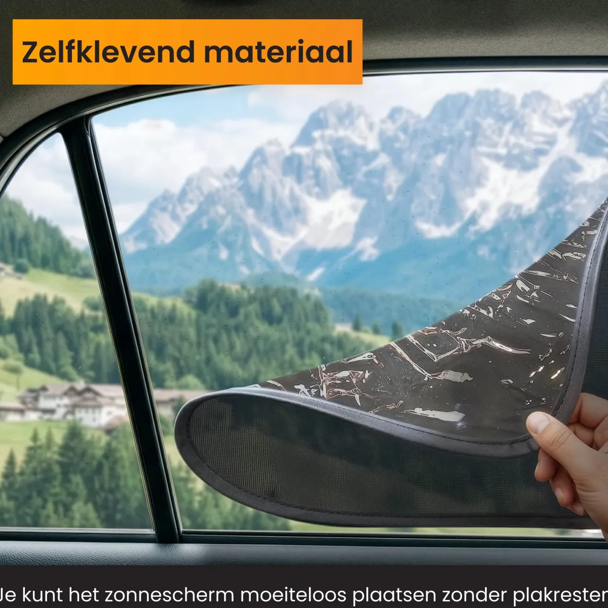 Discount Zonnescherm Auto Zijruit - Set van 2 Autozonneschermen
